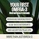 Orlo DHA - veganes DHA Omega-3-Nahrungsergänzungsmittel - dreifache Omega-3-Wirkung - pflanzliche DHA & EPA Omega-3-Algenöl-Fettsäuren - Fischöl-Alternative (60 mini Weichkapseln)