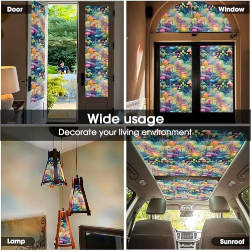 Vinilo decorativo autoadhesivo para ventana 15.7x118 in miniatura 5