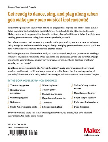 Musical Inventions: DIY Instruments to Toot, Tap, Crank, Strum, Pluck, and Switch On (Make) image 4