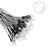 Tamaño (mm): 5 mm; Longitud del cable: 21 cm; Ángulo de visión: 25 grados