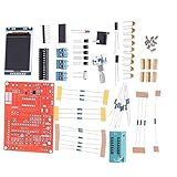 El kit DIY del probador de componentes puede detectar automáticamente los transistores NPN y PNP, FET, diodos, diodo dual, tiristor, SCR, identificación automática del Transistor PinOut