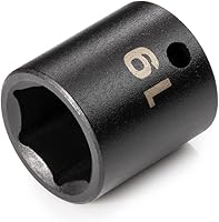 Vista 87 de TEKTON Dado de impacto de 6 puntos de 3/8 pulgadas x 8 mm de profundidad SID13108