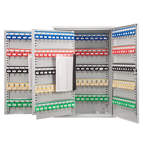 BARSKA Large Key Cabinet with Key Lock (300 Position Key Cabinet)