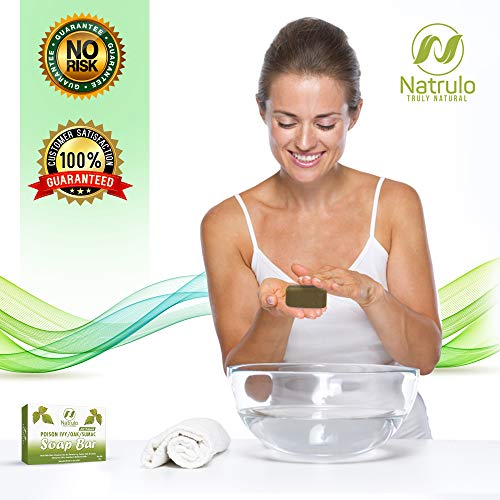 image for Natrulo Poison Ivy Soap Bar - All Natural Poison Ivy Treatment - Anti-