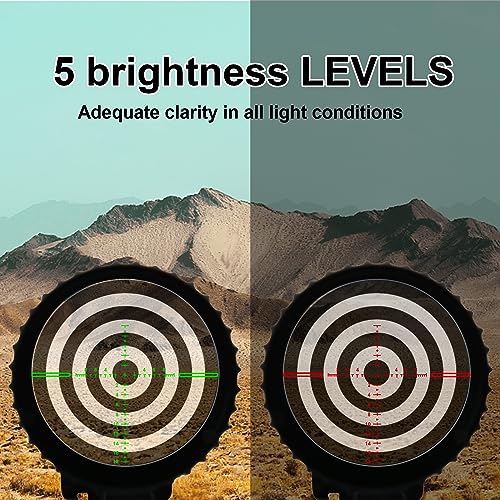 Shotac Rifle Scope 3-12X42, Hunting Riflescope With 30Mm Tube,High Resolution Waterproof&Shock Proof Shotting Sight Scope. #TOP2