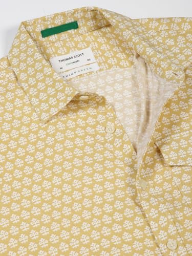 Image of Thomas Scott Men's | Printed | Half Sleeve | Regular Fit | Rayon | Spread Collar | Casual Shirt