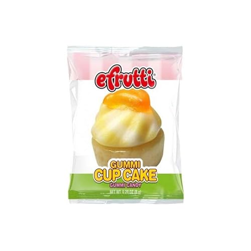 Miniatura 2 de E.frutti Cupcakes de goma, 0.28 onzas (paquete de 60), 16.8 oz (480 g) APROX 60*0.28 oz (8 g) PIEZAS