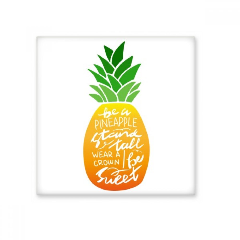 Carrelage en céramique ananas BE SWEET brillant pour décoration murale