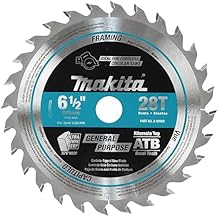 Makita A-99960 6-1/2" 28T Carbide-Tipped Cordless Plunge Saw Blade