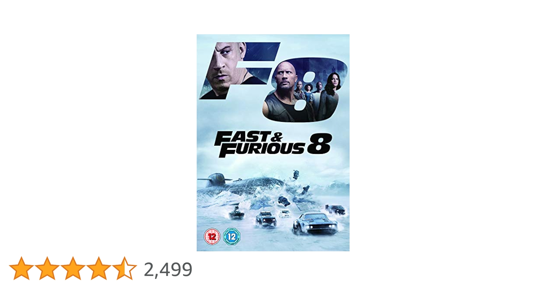 Amazon.co.jp: Fast & Furious 8 [Regions 2,4] : DVD