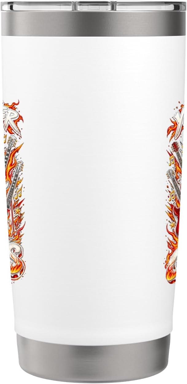 You Can Never Have Too Many Guitars Funny Men Guitarist Stainless Steel Insulated Tumbler image 2