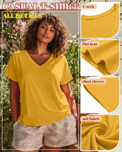 Image of Neer 3 Pack Plus Size Women's T-Shirts