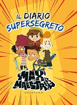 Hardcover DIARIO SUPERS MAX&MAESTRO - DI [Italian] Book
