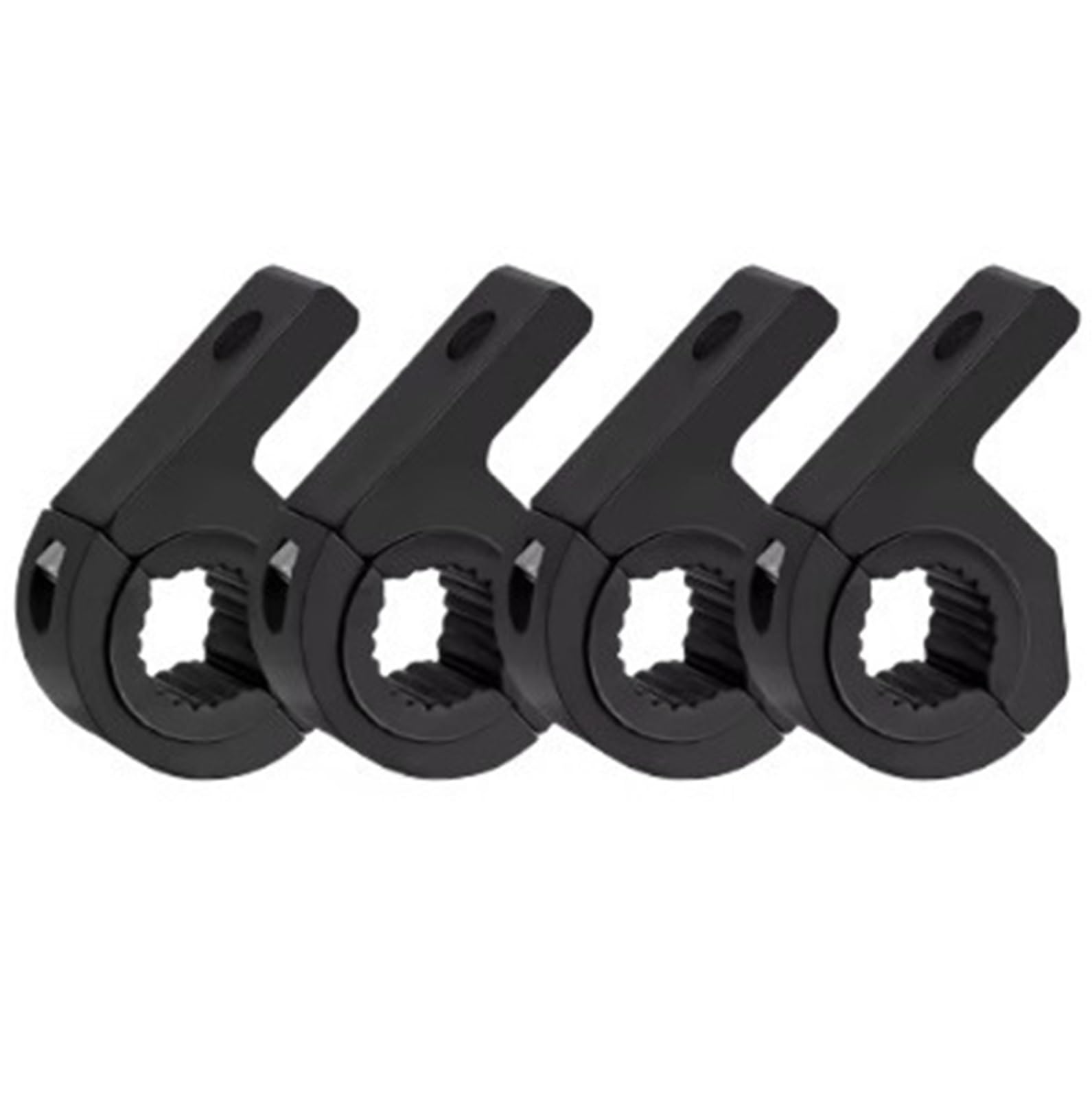 Headlight Bracket Mounting Bracket Driving Fog Lights Work Auxiliary Lights Universal Clamp for Motorcycle Headlight Clamps(4PCS 25-32mm)