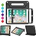 BMOUO Case for New iPad 9.7 Inch 2018/2017 - Shockproof Case Light Weight Kids Case Cover Handle Stand Case for iPad 9.7 Inch 2017/2018 Previous Model - Black