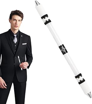 Spin Pen, Spin Pen - Pen Spinner Pen Fidget Pen Spinner No Refill - Pen Spinning Mod, Anti-Drop Pen Spinner for Adults, Teens, Games, Beginners