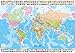 Educa - Political World Map - 1500 Piece Jigsaw Puzzle - Puzzle Glue Included - Completed Image Measures 33.5