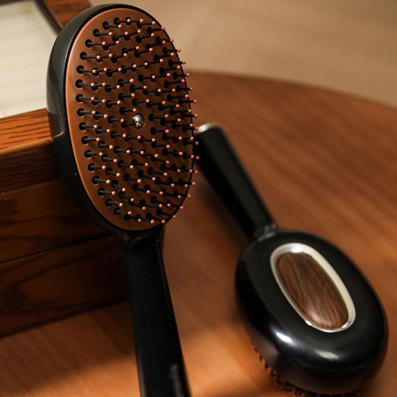 The Wooden Comb is Carried With The Long Hair Used to The Children