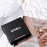 IEFWELL Gifts for Mom - Initial Necklaces for Women Girls, Gold Silver Rose Gold Double Side Engraved Hammered Coin Necklaces, Layered Necklace Jewelry Pendant for Teen Girls - Image 5
