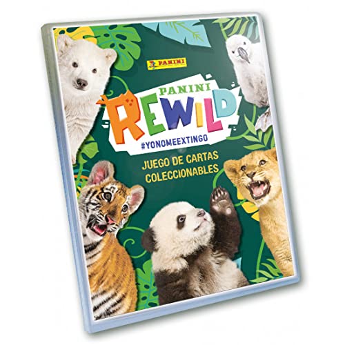 Animales 2022 Rewild Pack Archivador + 20 Sobres + 2 Limitadas