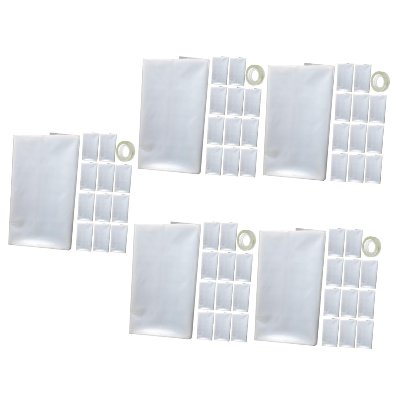 ibasenice 5 Juegos Bolsas de Cuidado de Pezuñas para Caballos y Bolsa de Remojo de Duradero Resistente y Práctica para Cuidado Equino Color Leche Kit Versátil para Remojo y Protección