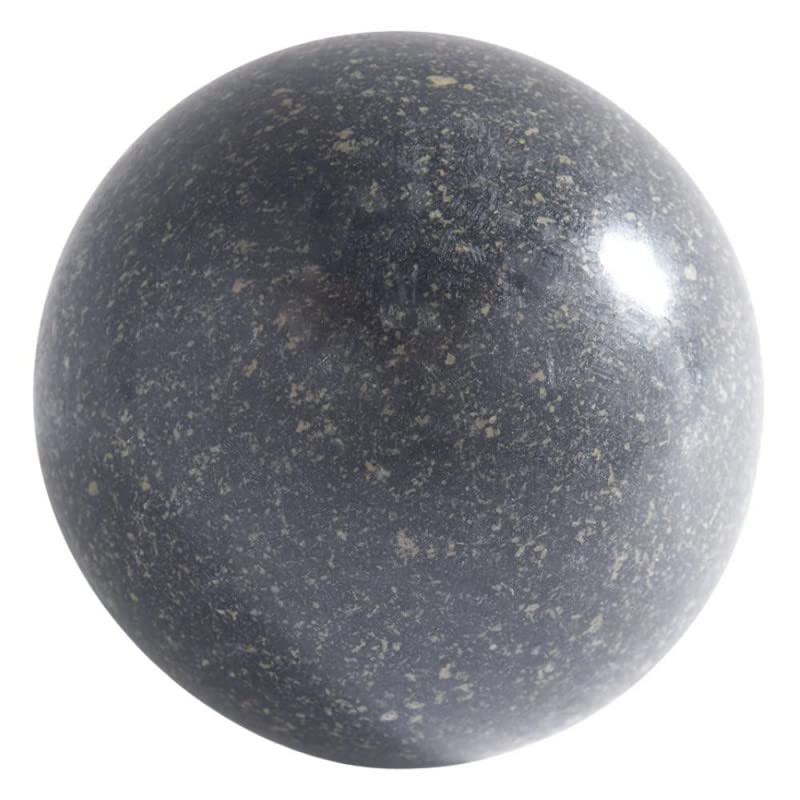Boule déco Granit Ø 20 cm - Noir 20 cm