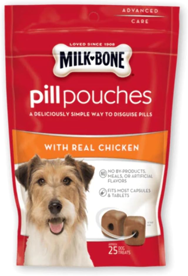 Milk-Bone Pull Pouches with Real Chicken 6oz, single pack