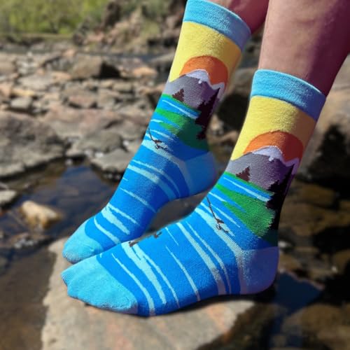 Fly Fishing Socks for Men and Women - Gift for Fisherman - Fish Socks4