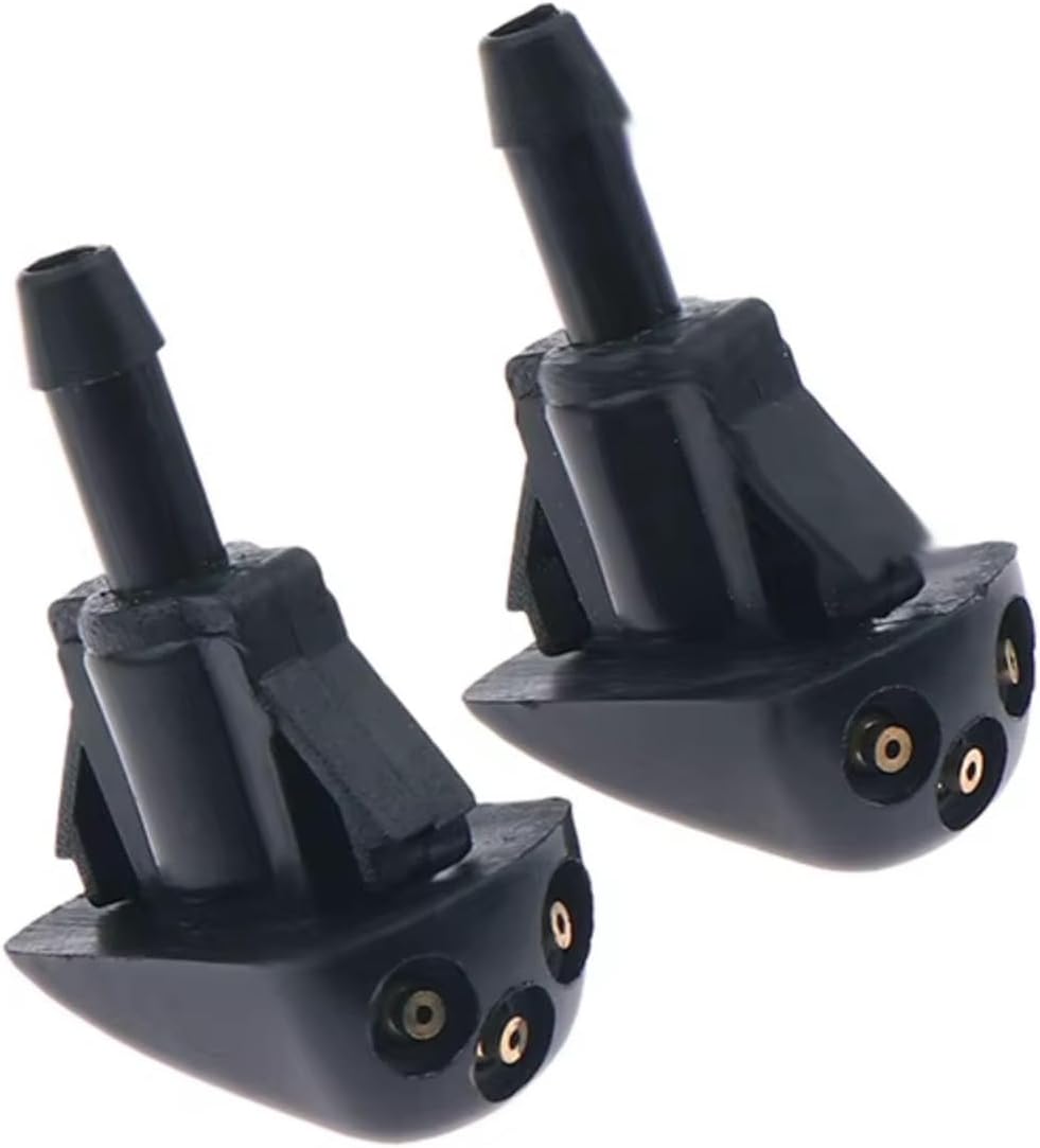 Windshield Washer Nozzles Compatible with Automotive Front Windshield Windscreen Wiper Washer Sprayer Kits Replacement Universal Hood Water Clean Nozzles