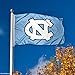 UNC North Carolina Tar Heels University Large College Flag