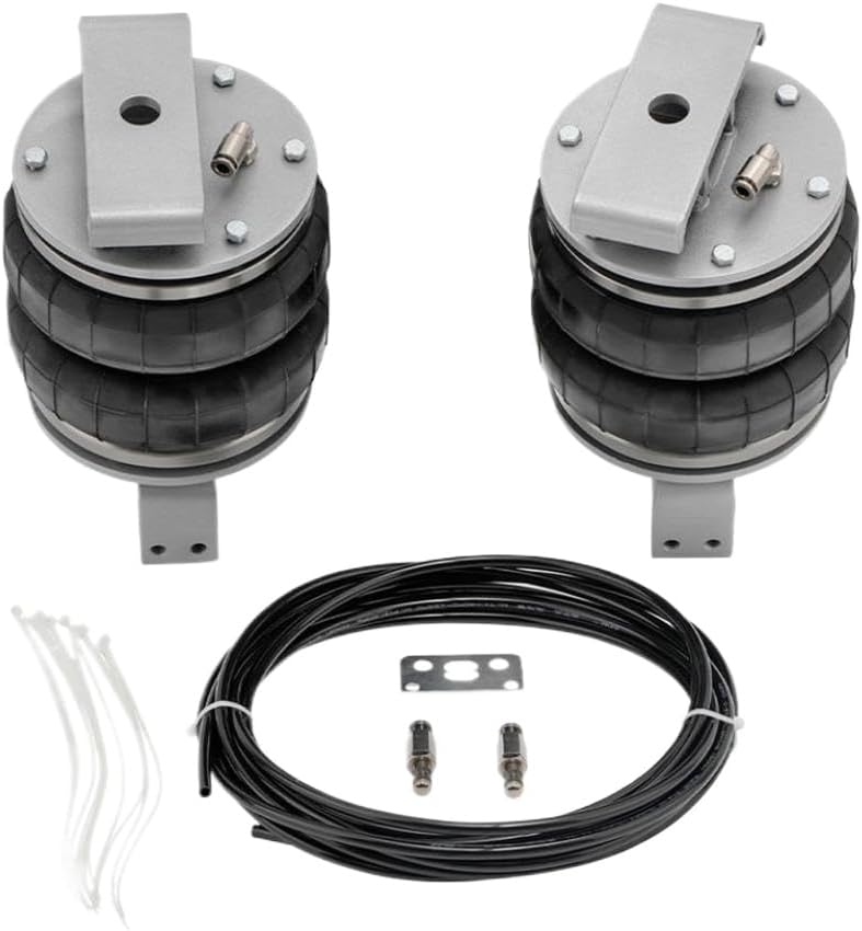 Rear Air Leaf Spring Bag Helper Kit 4000KG Air Suspension Spring Bags Compatible With 4WD 2015-On