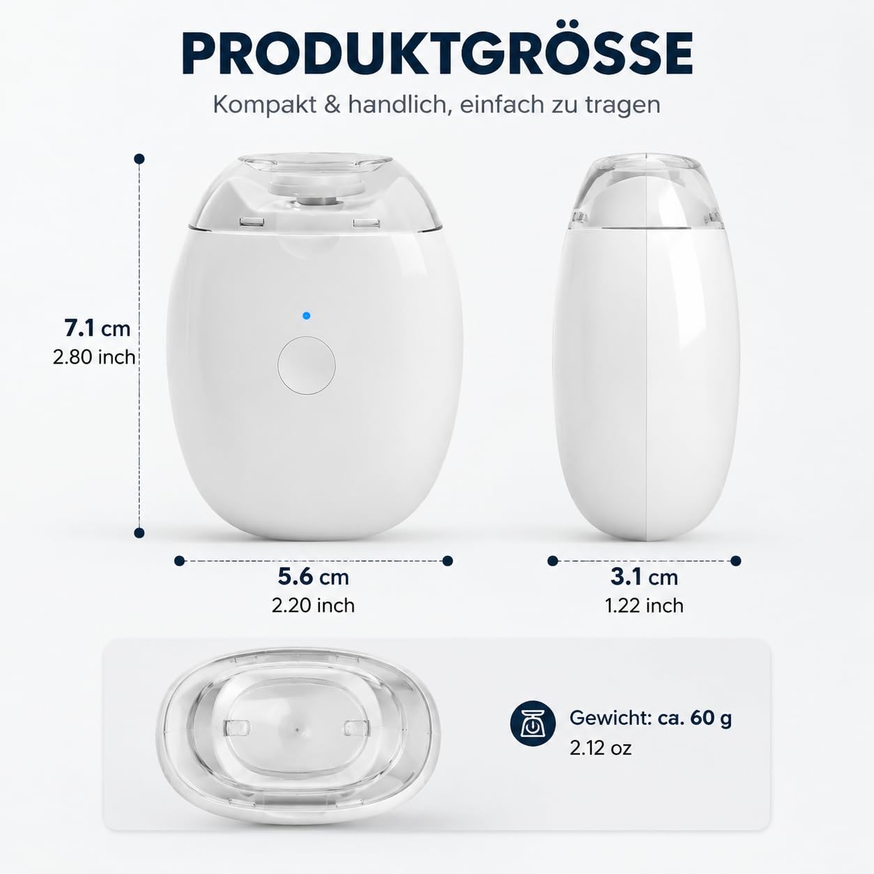 Sanonail Nagelschneider, 2027 NEU Sanonail Nagelfeile Elektrisch, Drei Geschwindigkeitsstufen, MüHelos Und Praktisch FüR Den Gebrauch Zu Hause (2pcs)