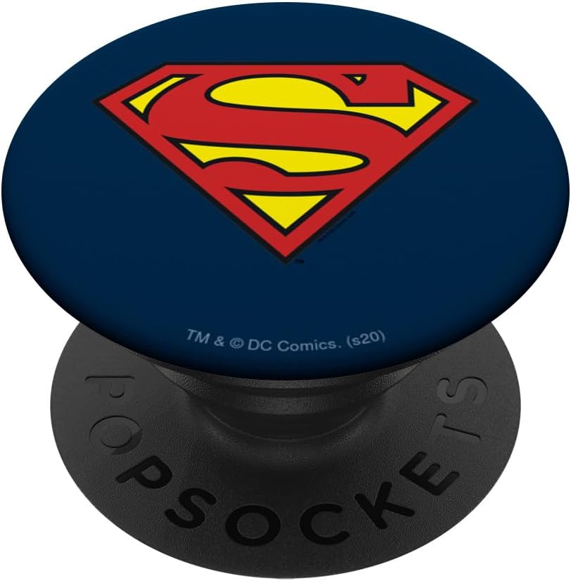 Superman Classic Shield Logo PopSockets PopWallet for MagSafe