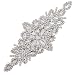 Rhinestone Applique hand Crystal Bridal Applique for Wedding Bridesmaid Dress belt Decoration or Headpieces Garters