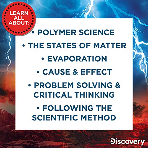 Discovery Extreme Weather Stem Science Kit, At-Home Stem Kits For Kids Age 12 And Up, Weather Experiment Kits For Young Scientists, Diy Volcano & Artificial Snow #TOP4