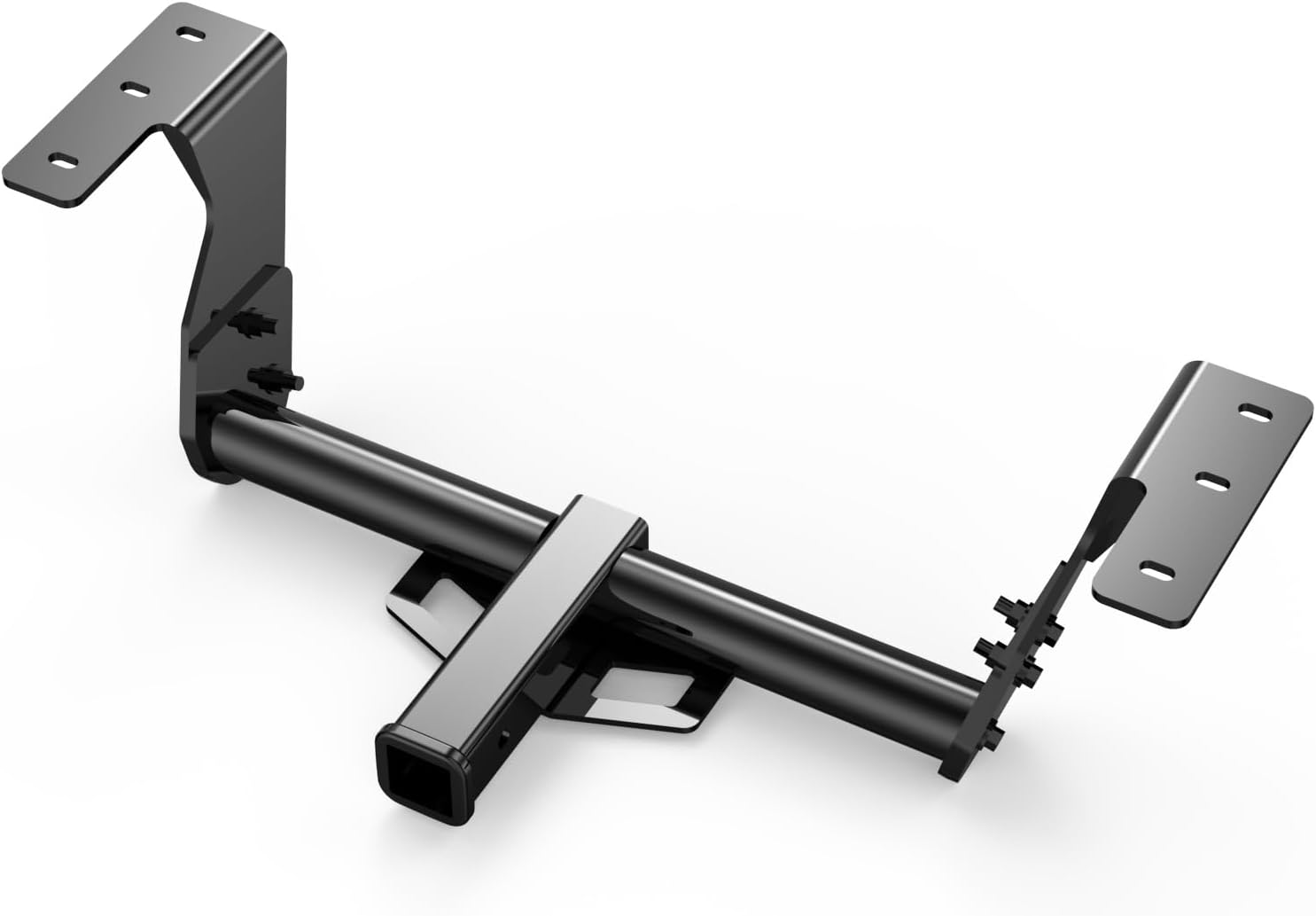TangMiGe Class 3 Trailer Hitch, 2-Inch Receiver, Compatible with Subaru Forester 2019 2020 2021 2022 2023 2024 2025, Bright Black Color