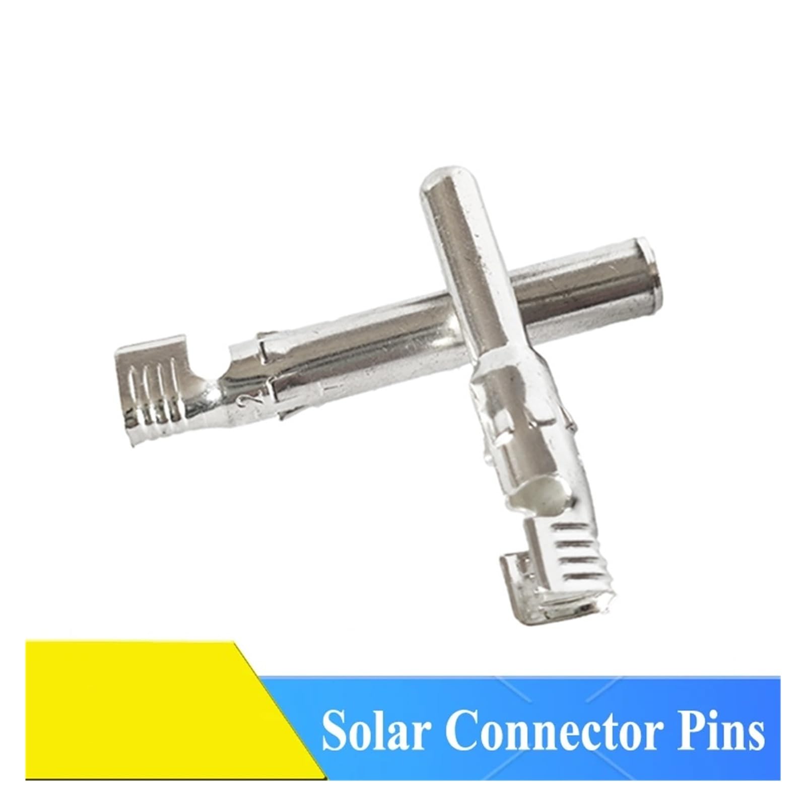 connettore solare 100 coppie di connettori solari 30A/50A maschio e femmina con nucleo metallico interno, da utilizzare for il collegamento di cavi solari, perni terminali for connettori fotovoltaici(