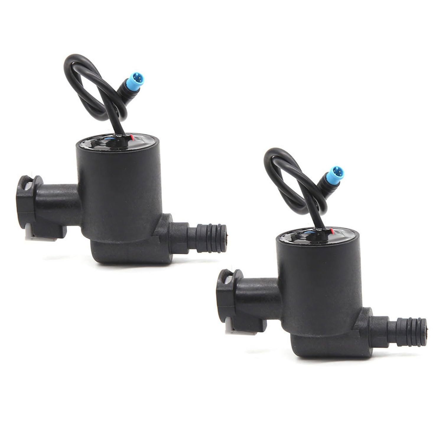 2 Pack Micro Water Flow Power Generator, 2-10L/min Flow Rate, 2-7.5V AC Clean Energy Hydroelectric Generator with 12mm Quick Connect for Faucet
