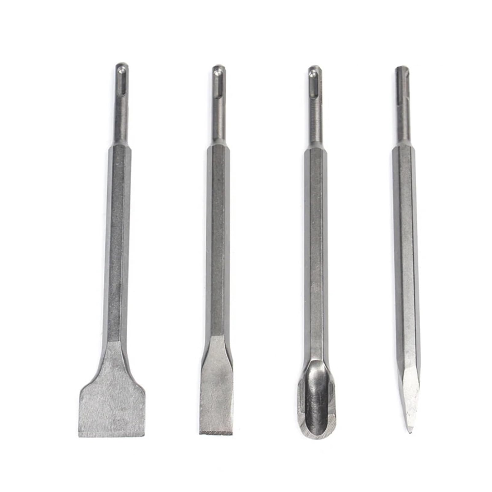 1 pz 25/40/50 mm Punte for Martello Elettrico in Acciaio al Cromo vanadio scalpello Conico sgorbia for spalare Cemento Muro Mattoni Roccia(40mmx270mm)