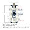 SJ@JX Arcade Game USB Encoder Board Macro Command Zero Delay Gamepad Button Joystick Controller for Nintendo Switch PC PS3 Raspberry Pi