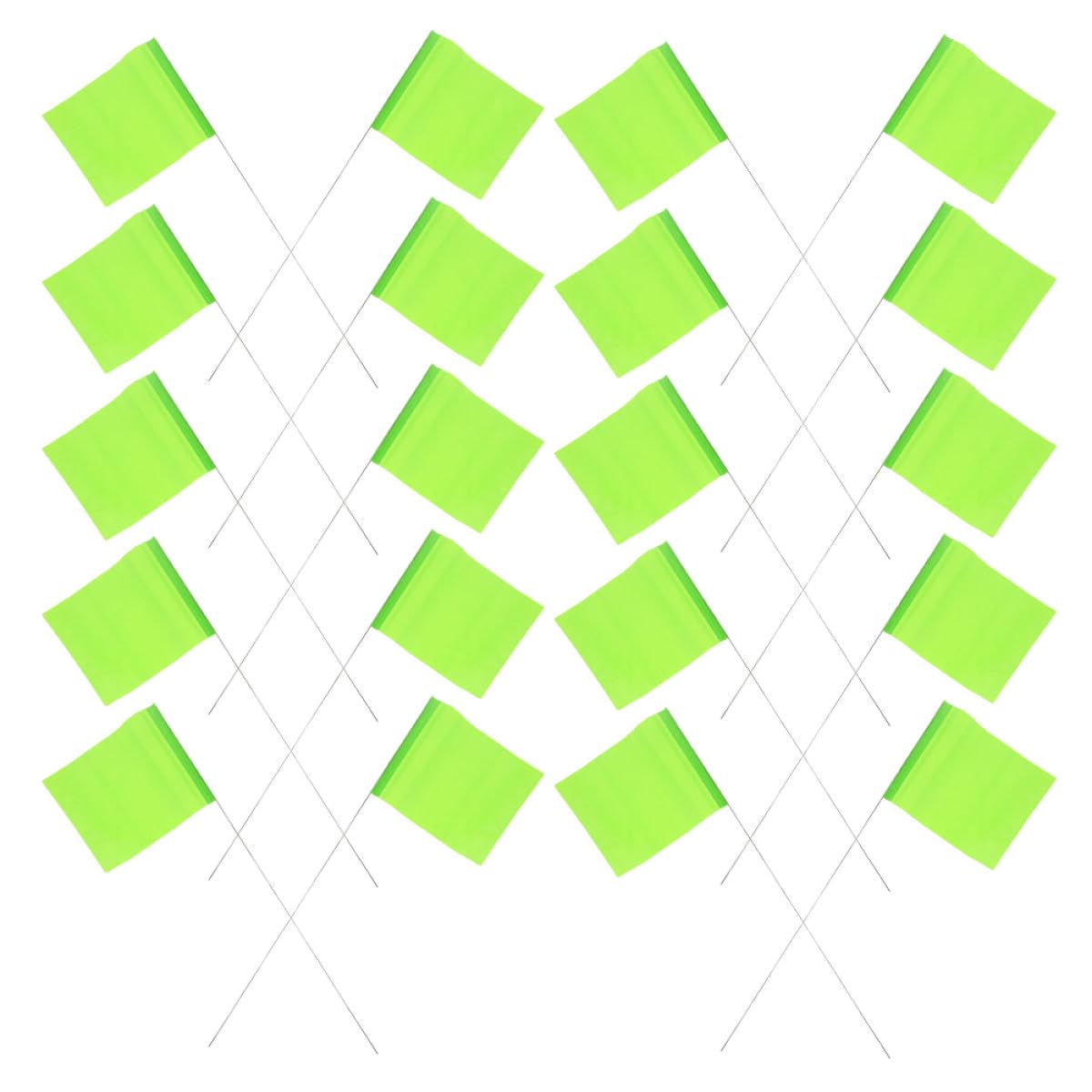 Drapeaux extérieurs verts résistants aux intempéries Anneome x70