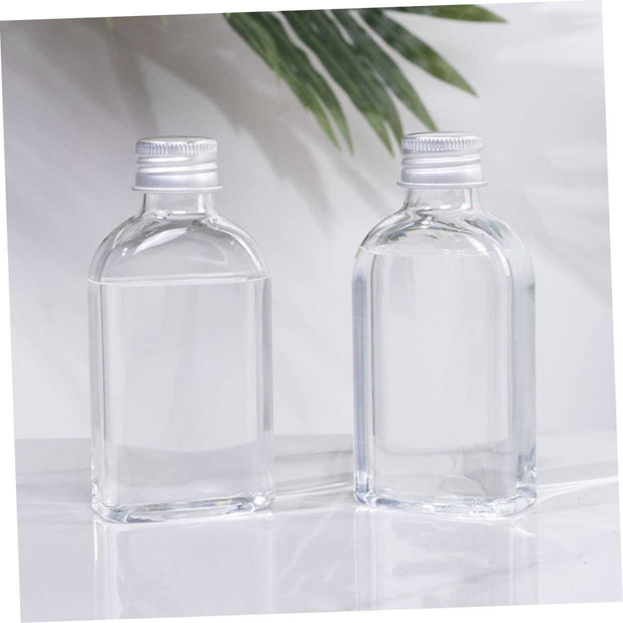 25 Stück Trinkflaschen, Squeeze-Lotion-Flaschen, Badecreme-Flaschen, Wasserflaschen zur Aufbewahrung, sensorische Flaschen, 8 Unzen Wasserflaschen, Lotionsbehälter, Kosmetikflaschen, Einwegartikel, Th