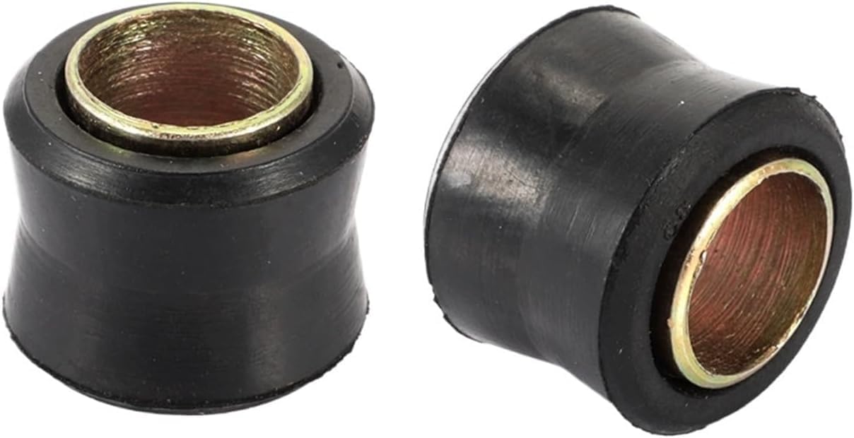 Comfortable Motorcycle Shock Absorber 1 Pair Eye Diameter 10 mm 12 mm Copper Rings Motorcycle Air Shock Absorber Rear Adapter U Fork End Head D10 Replace M99-b-12-2 Pair