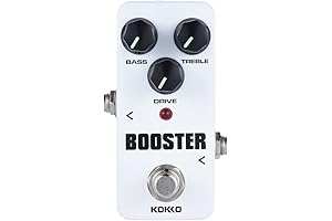 KOKKO Electric Guitar Pedal BOOSTER: Enhance Your Sound with Crystal Clear Amplification