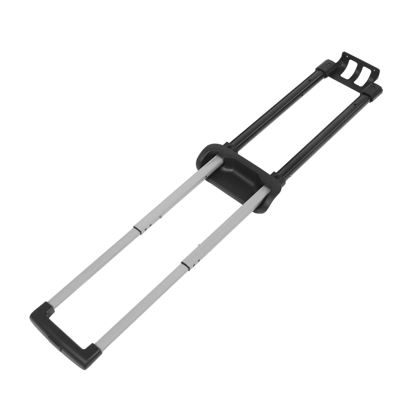 CAXUSD Mango Telescópico de Hierro para Maleta 20 Pulgadas, Asa Extensible Negra, Accesorio de Viaje Resistente y Compatible para Reemplazo de Equipaje