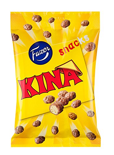 Fazer Kina Snacks Chocolate Candies Bag 110g (Finland)