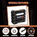 TACKLIFE T8 MAX Jump Starter 1000A 20000mAh & A6 Compact Tire Inflator