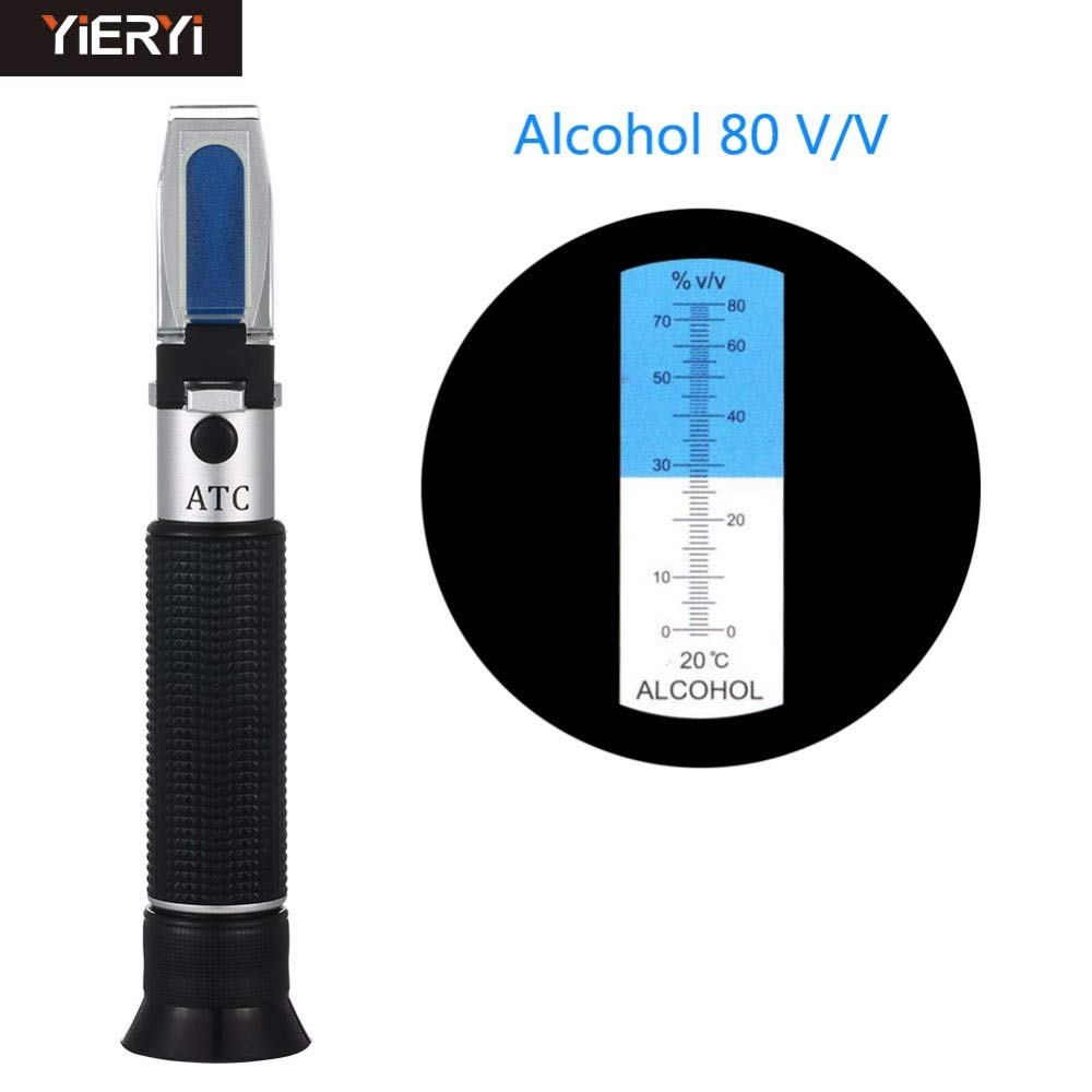 Buy yieryi Portable Refractometer Design For Liquor Alcohol Content