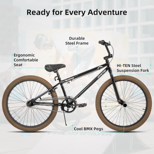JOYSTAR 24 Inch BMX Bike