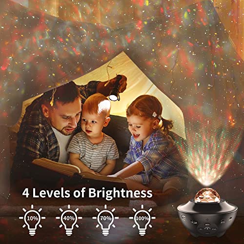 Star Projector, Galaxy Projector,Bluetooth Usb Music Speaker With Remote Control Galaxy Light Romantic Atmosphere,Galaxy Projector For Bedroom,Suitable For Adult Children Gifts,Game,Home Theater Party #TOP1
